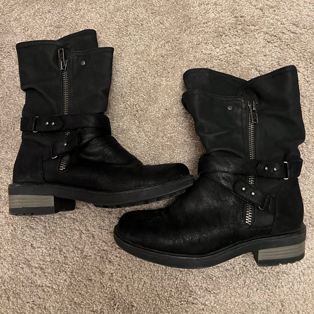 Carlos Santana Black Boots
